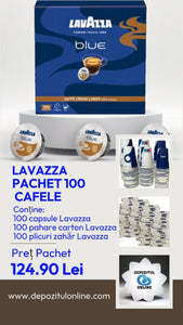 PACHET 100 CAFELE LAVAZZA
