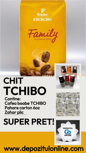 CHIT TCHIBO 100 CAFELE ( 0.80 RON/CAFEA )