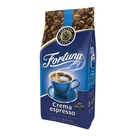 Cafea boabe Fortuna Crema Espresso, 500 g