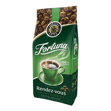 Cafea boabe Fortuna Rendez-vous 100% Arabica, 1 Kg