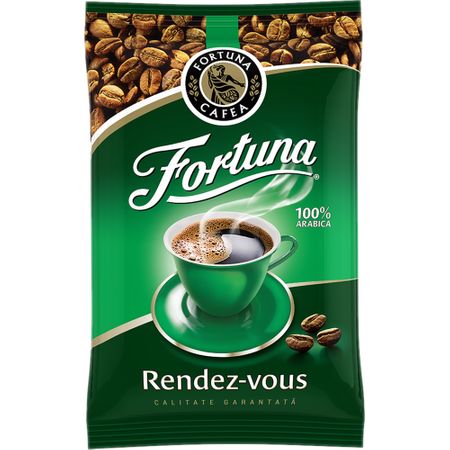 Cafea macinata si prajita Rendez Vous 100g Fortuna